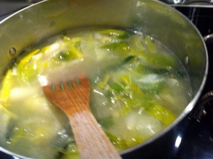 soupe poireaux